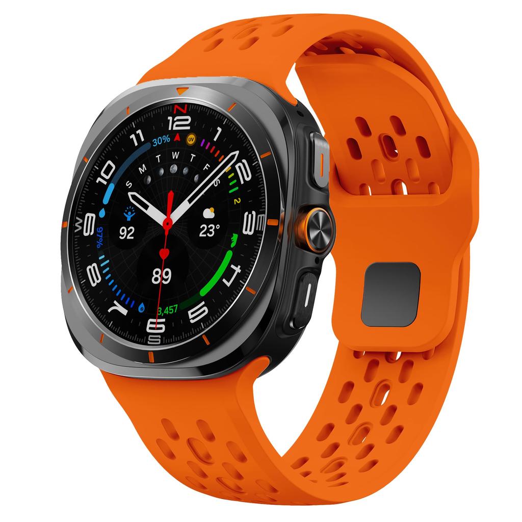 Sport Silicone Straps For Samsung Galaxy Watch Ultra 47mm Accessories breathable correa Bracelet Galaxy Watch ultra 2025 band