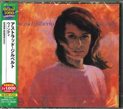 CD ASTRUD GILBERTO - Windy UCCU90048 Verve Records 2014 Japan ObiLatin Used