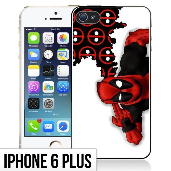 Coque iPhone 6 Plus- 6S Plus Deadpool Bang - Logo