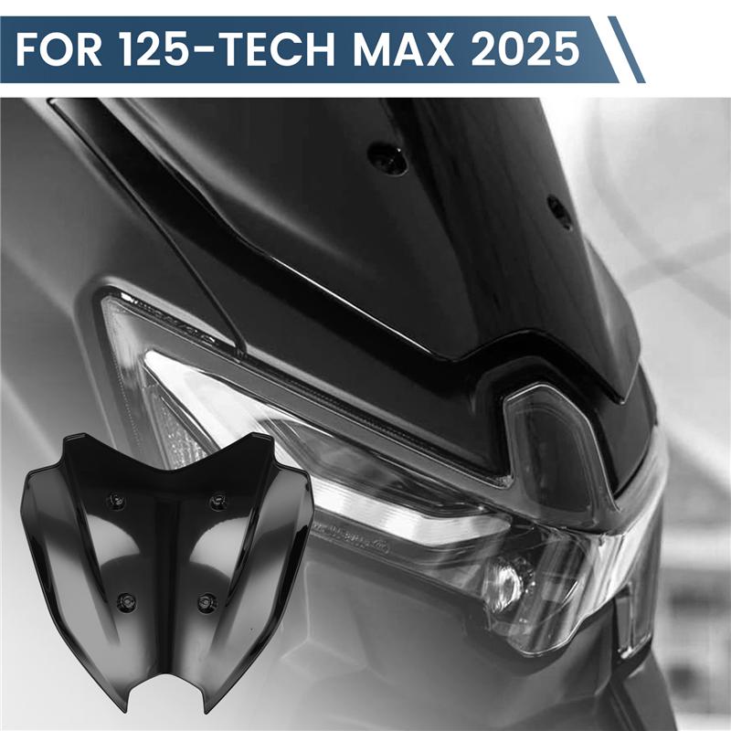 NOWY-Do NMAX 125 Do NMAX125 TECH MAX 2025 Kompatybilna Osłona Wiatrowa Owiewka Pokrywa Ochronna Akcesoria Deflektor