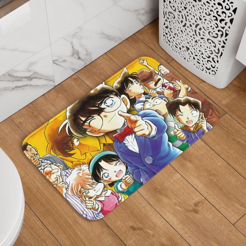 Zabawny Detektywistyczny Anime Conan Wycieraczka Antypoślizgowa Łazienka Kuchnia Mata Powitalna Salon Drzwi Podłoga Wejście Dywanik Mata na Stopy
