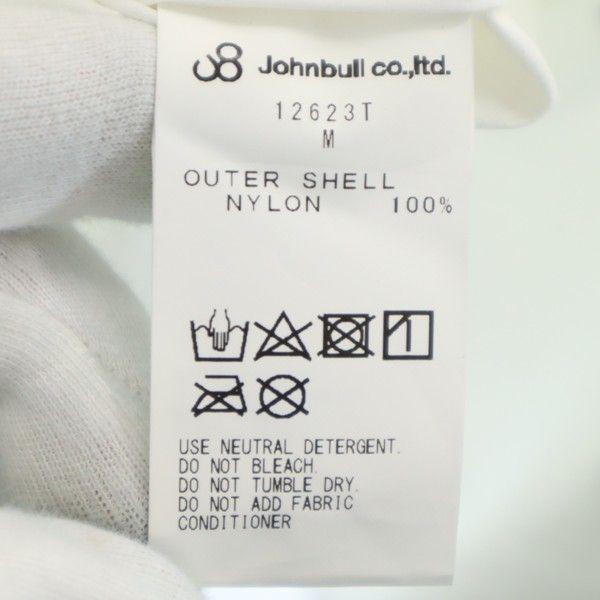 Unused Johnbull Tough Blouson M White Ripstop Nylon Men's Used