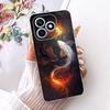 Flower Cartoon Boeknot Fashion Design Phone Case For Honor X8D 4G Funda 6.77" Soft Clear Silicone Shockproof Back Cover