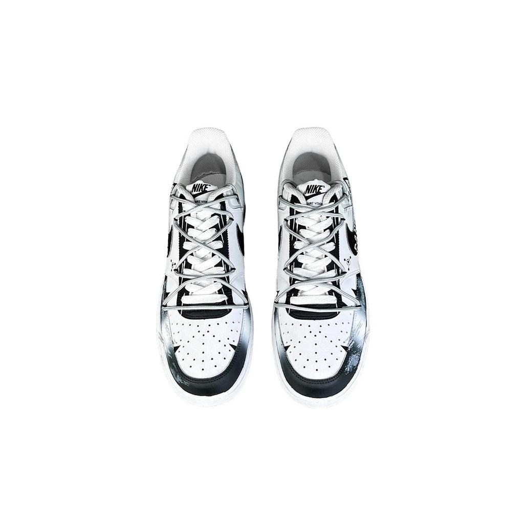 Nike Court Vision 1 Low Illusion, Dangerous Party Rutschfest Abriebfest Niedrig geschnittene Skateboard-Schuhe Herren DH2987-101(Team257-)