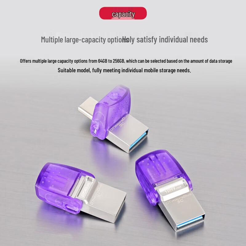 Kingston DataTraveler Duo Dual-Interface Flash Drive