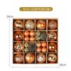 36pcs Christmas Tree Decorations Shiny PVC Ornament Balls Hanging Decor Holiday Party Home Xmas Display