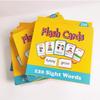 Paper Sight Word Flash Cards Word Recognition Cards Early Baby Flash Cards  Girls Boys
