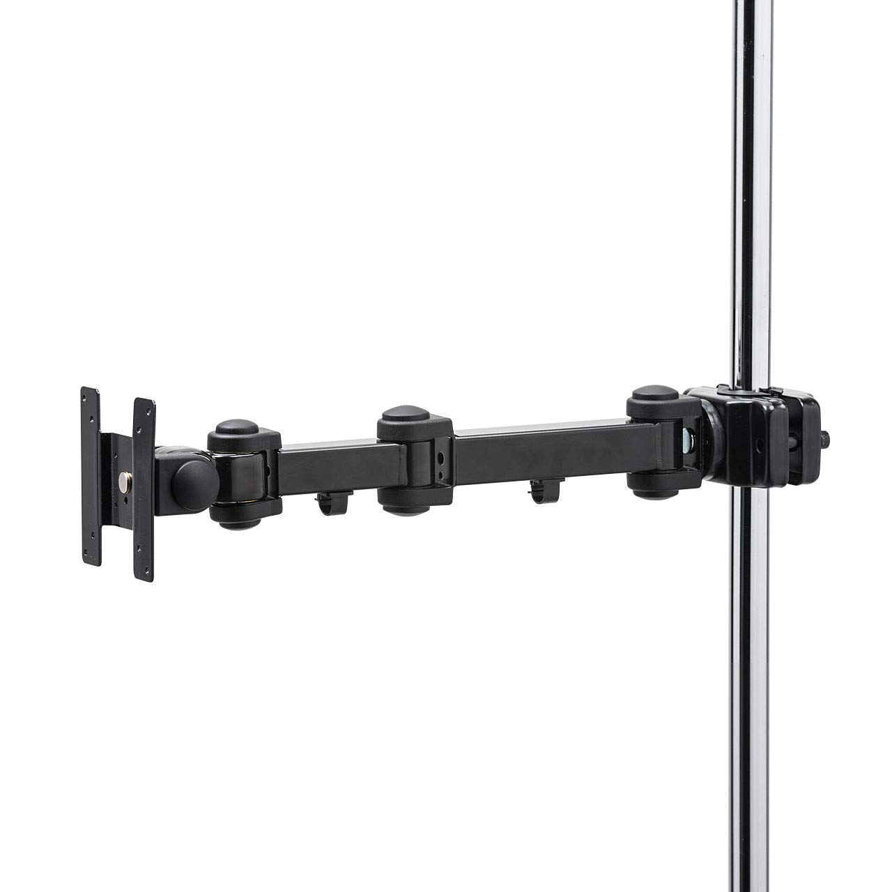 

Sanwa Supply Monitor Pole Heavy Duty Arm, Mount, (20kg), Black, CR-LA358 чёрный
