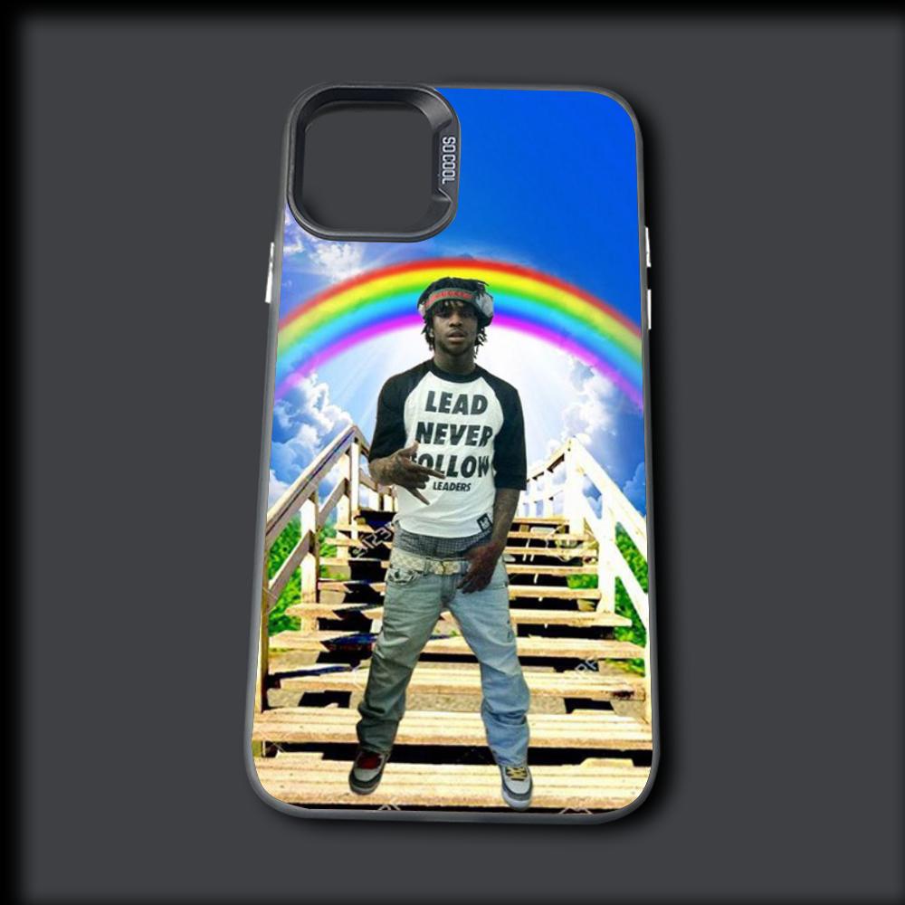 

Чехол для телефона рэпера C-Chief K-Keef для iPhone 16,15,14,13,12,11,Mini,Pro,MAX Серый Матовый ударопрочный мягкий чехол iPhone16pro
