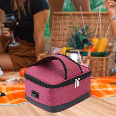 Electric Heating Bag, Food Heated Lunch Box, Warmer for Cooking Office