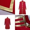 Cotton Fabric Pirate King Luffy Cosplay Costume Captain's Style With Hooded Cape And Straw Hat