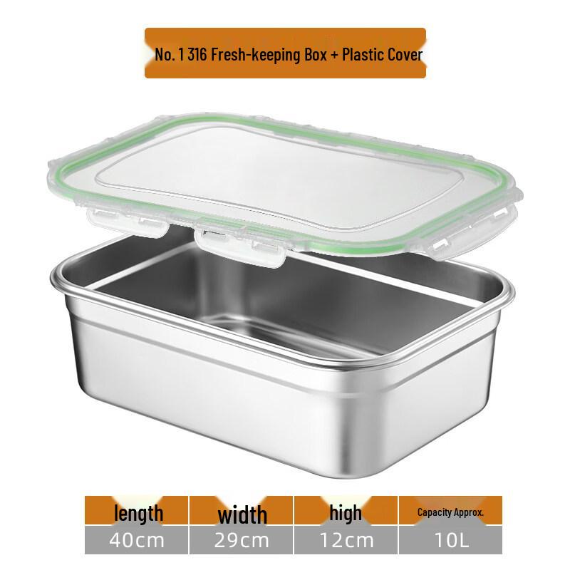 ZISIZ 316 Stainless Steel Food Storage Container