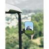 KEMIMOTO No Drilling Golf Cart Side Mirrors, Universal Rear View Mirror for 0.75"-1.25" Square Rail, Folding Design Compatible with EZGO, Club Car,