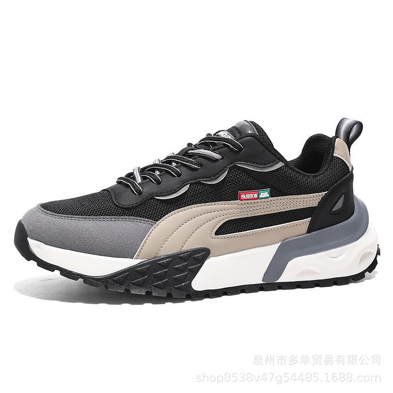 New four-season breathable mesh shoes new casual sports shoes outdoor running shoes dad shoes