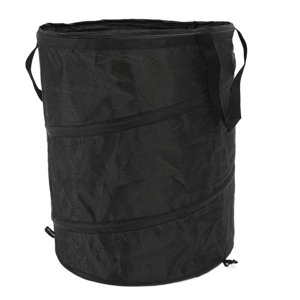 37L Medium Size Camping Trash Can Folding Storage Bin Portable Trash Can for Picnic Camping Outdoor Garden