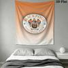 Blackpool Football Club Wall Tapestry Aesthetic Wall Hanging Printed Fabric Blanket Decorative Tapestries for Bedroom Living Room Home Decor
