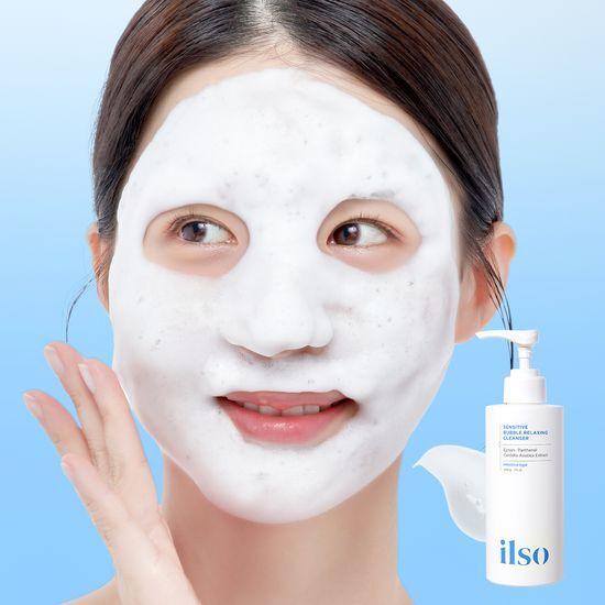ilso Sensitive Bubble Relaxing Cleanser 200g