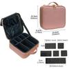 New PU Leather Cosmetic Bag Multi-Functional Portable Travel Storage Makeup Case For Women