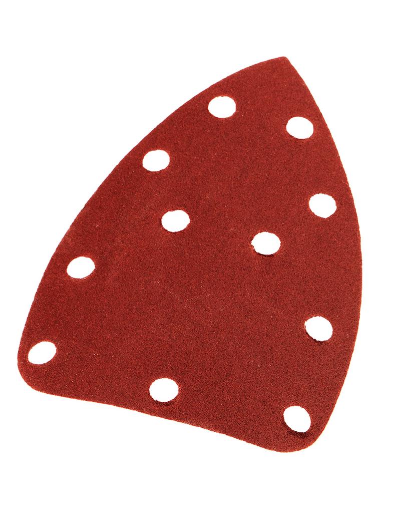 Papiery Ścierne Na Rzep, Żelazko 80 X 140 Mm, P180, 5 Szt., Z 11 Otworami Do 59G336