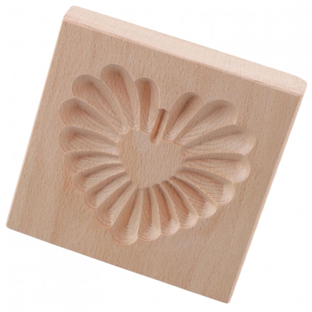 Wooden Baking Molds Set Perfectly Designed for Making Cookies Easily