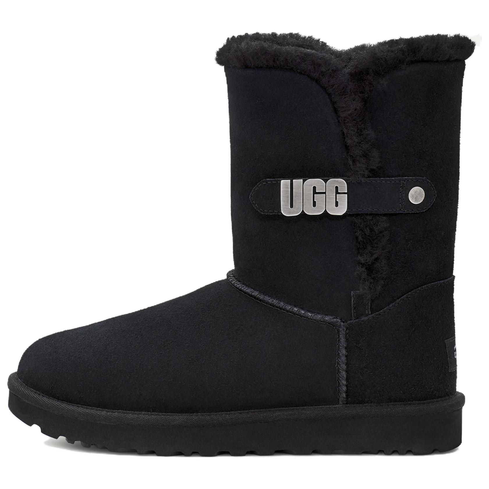 

UGG Модные Удобные Универсальные Зимние Ботинки Унисекс ботинки Черные 1123392-BLK 37
