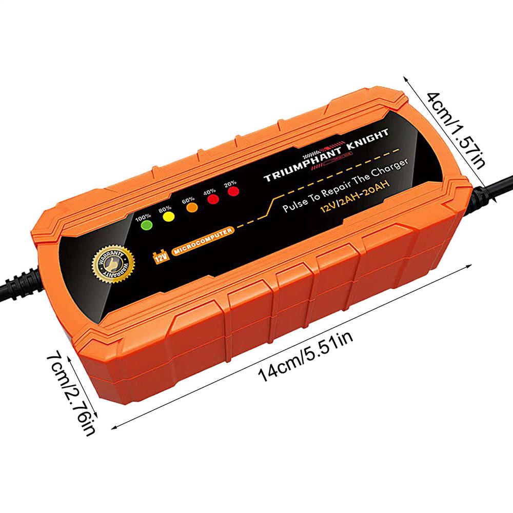 

Зарядное устройство для аккумулятора Автомобильное импульсное зарядное устройство Автомобильные зарядные устройства для аккумуляторов Интеллектуальный дисплей Зарядное устройство для свинцово-кислотных аккумуляторов 12 В Автоматическое зарядное устройство