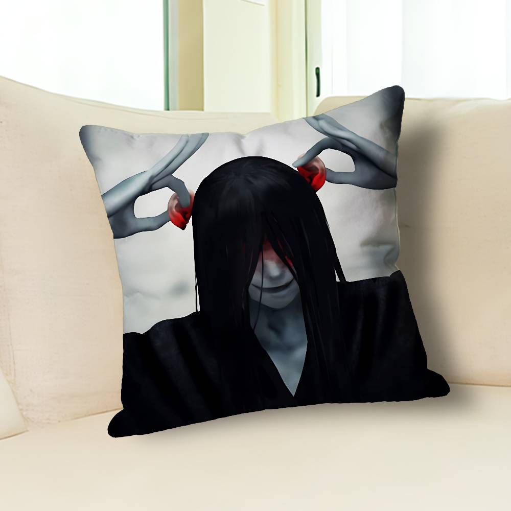 H-Homiciphers Mr C-Crawling Pillow Cases for Bedroom Living Room Sofa Home Decor Polyester Cushion Cover with Zipper
