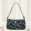 Green Flower Pattern Mini Shoulder And Crossbody Bag Dcba6e510e3