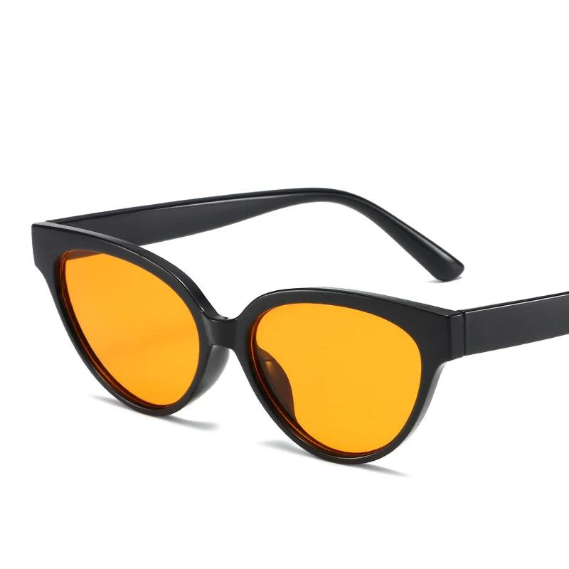 

Classic Vintage Small Frame Cat Eye Sunglasses Women For Female Sun Eyeglasses Punk Shades Luxurious Brand Style Designer Sexy Lady Glasses