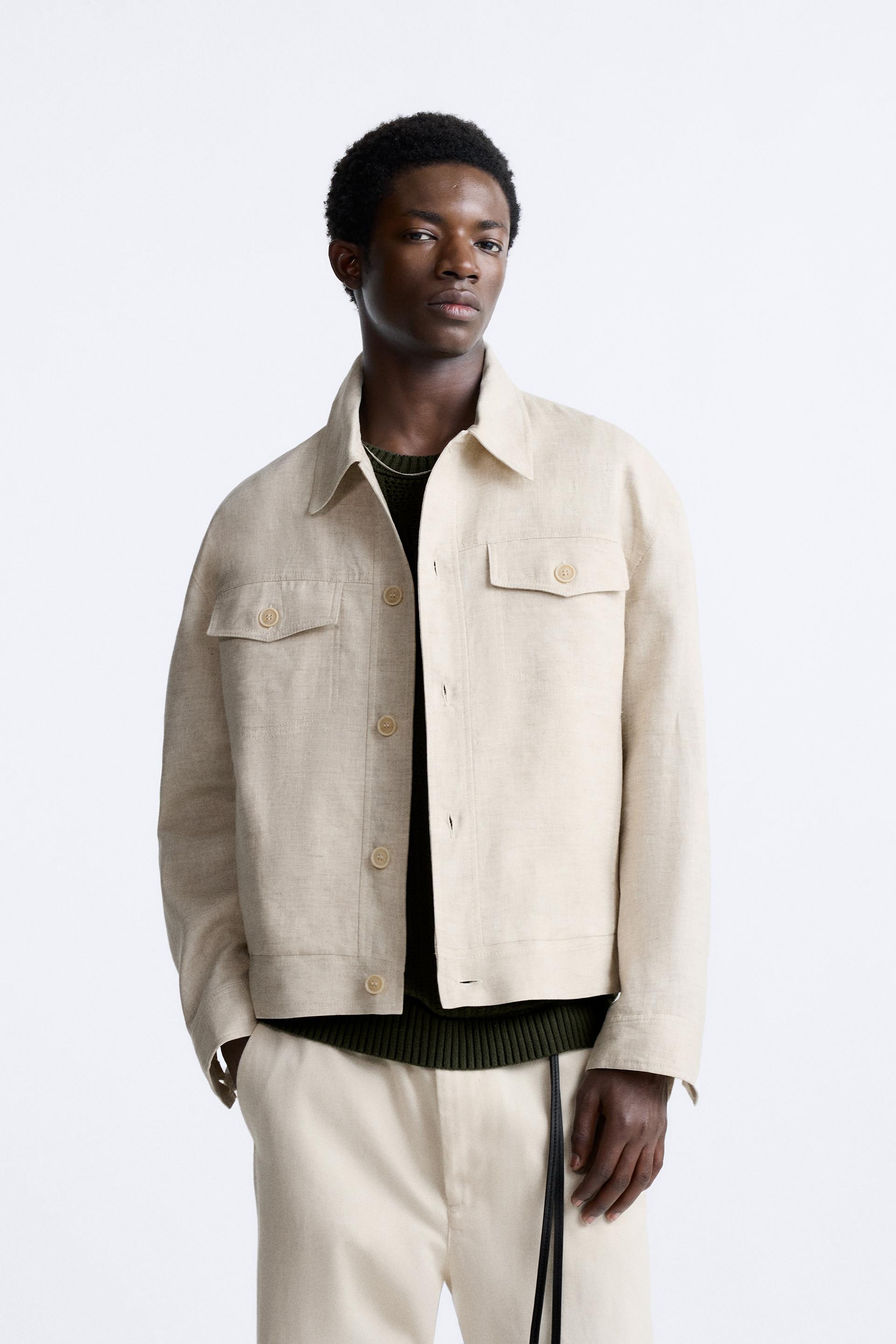 

КУРТКА ИЗ 100% ЛЬНА