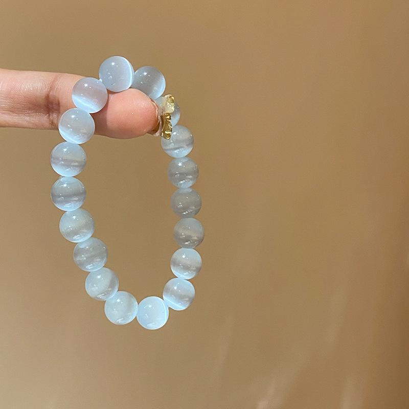 Opal Beaded Bracelet, Sweet Daily Commuter Beaded Bracelet, Niche Exquisite, Simple and High-end Bracelet Jewelry.