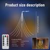 1.5M/2M/3M USB Star String Lights 8 Lighting Modes Waterproof LED Fairy Lights Room Bedroom Wedding Party Christmas Decorations