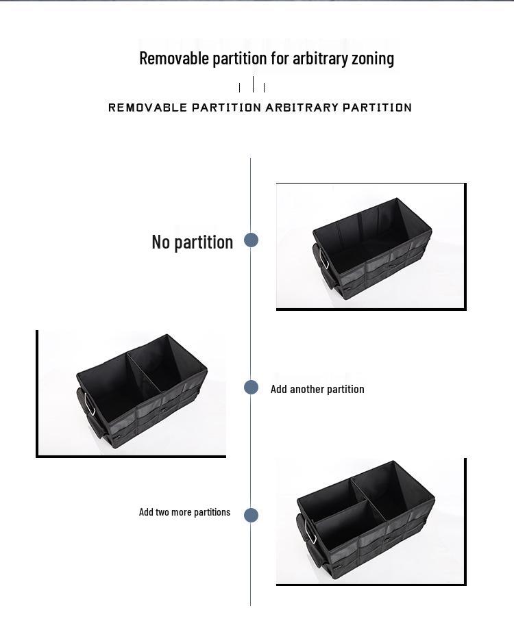 Car Trunk Organizer Box - Storage for Sundries
