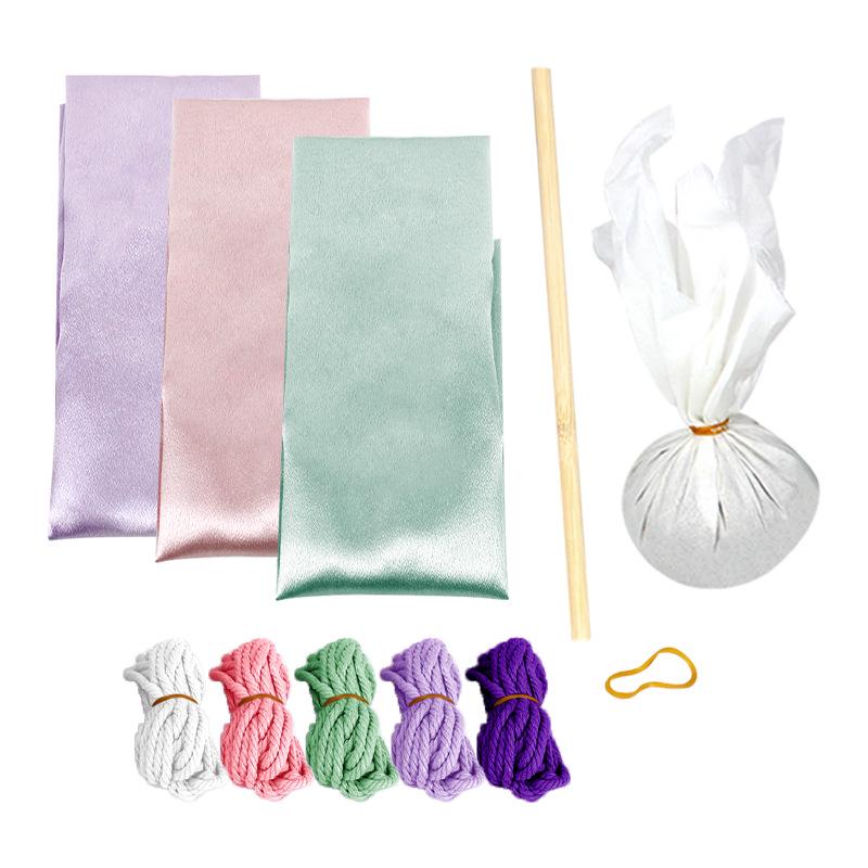 Year of the Horse Mugwort Meridian Massage Hammer - Solid Color Brocade Multifunctional Health Gift