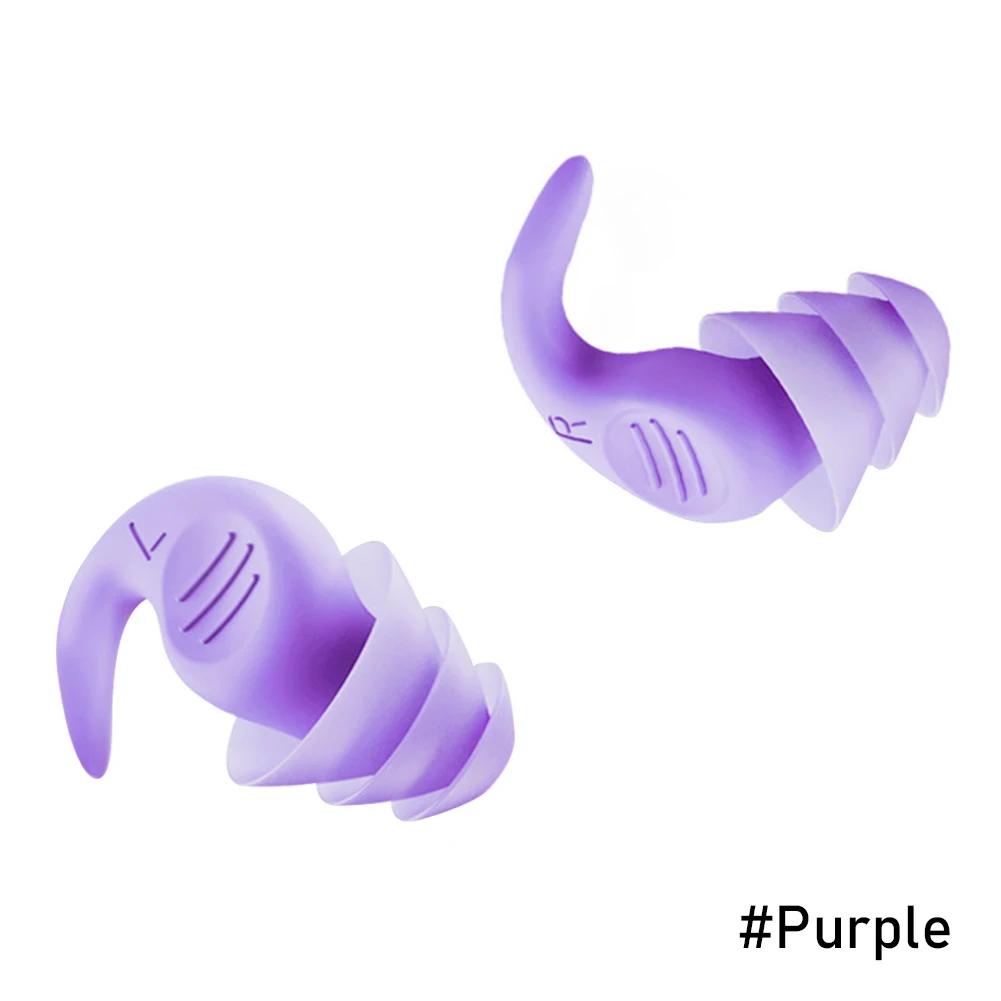 Zatyczki do uszu do spania Izolacja akustyczna Ochrona słuchu Zatyczki do uszu Zatyczki wyciszające do podróży Przyjazne dla użytkownika Silikonowe Redukcja hałasu Ultra miękki silikon