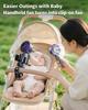 Eary Adjustable Baby Stroller Handheld Fan Holder Clip Universal Handheld Fan Turn To Clip-on Fan Baby Stroller Accessories