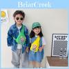 Adorable Korean Style Children's Crossbody Bag Cute Bear Design Lightweight Canvas