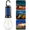 Solar Powered Charging Camping Lamp Atmosphere Lamp Multifunctional Handheld Tungsten Filament Lamp Outdoor Retro Camping