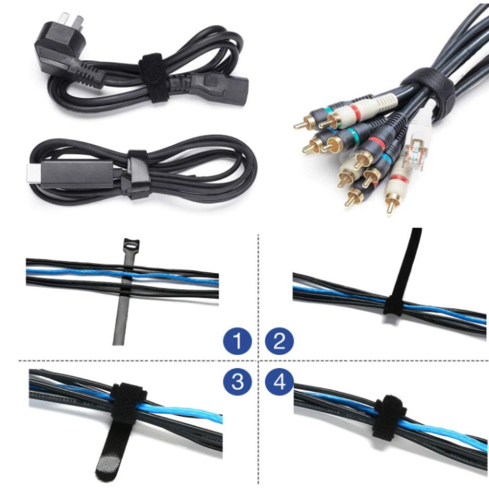 Data Cable Cable Wrapper Neoprene Cable Storage Cover Network Cable Organizer  Network Management