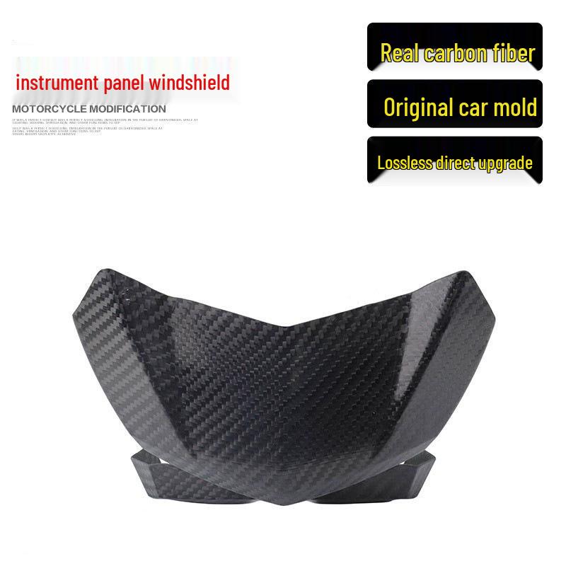 

Niu Electric Vehicle UQi+/U+B/NGT/N1S Carbon Fiber Textured Windshield Fairing