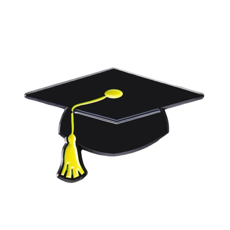 Graduation Brooch Stylish In Alloys With Elegant Flower And Cap Designs Gifts For