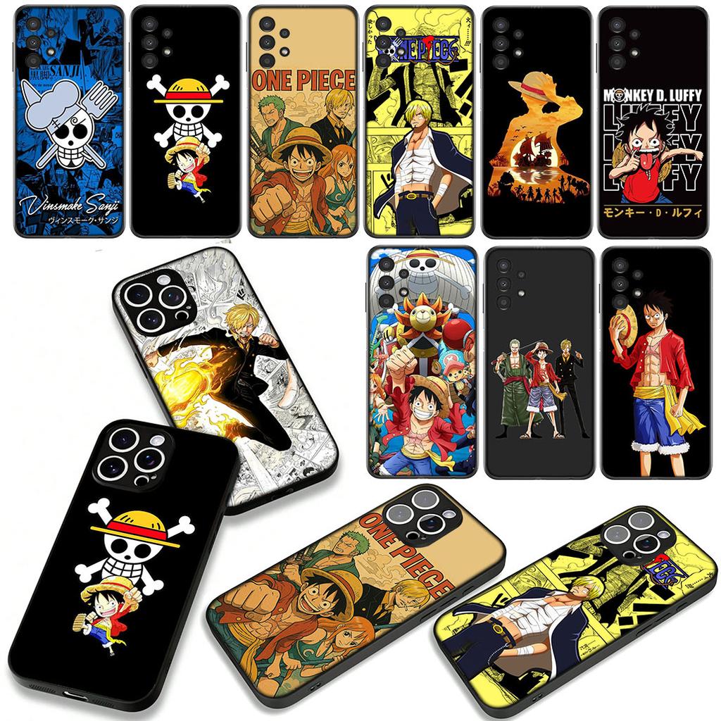 Phone Cover Comics Luffy Sanji One Piece Casing for Apple iPhone 17 16 11 Pro XS Max XR 6 7 8 Plus + 16E SE 2020 Air 5 8+ Case