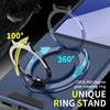 Rugged Heavy Armor Ring Phone Case for Samsung Galaxy Z Flip 8 7 6 Flip7FE Magnetic Rotable Bracket Shockproof Protection Cover