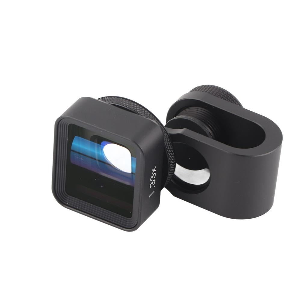 Mobile Anamorphic Lens 1.33X Wide Screen Deformation Filmmaking Lens for Phones IOS Pad