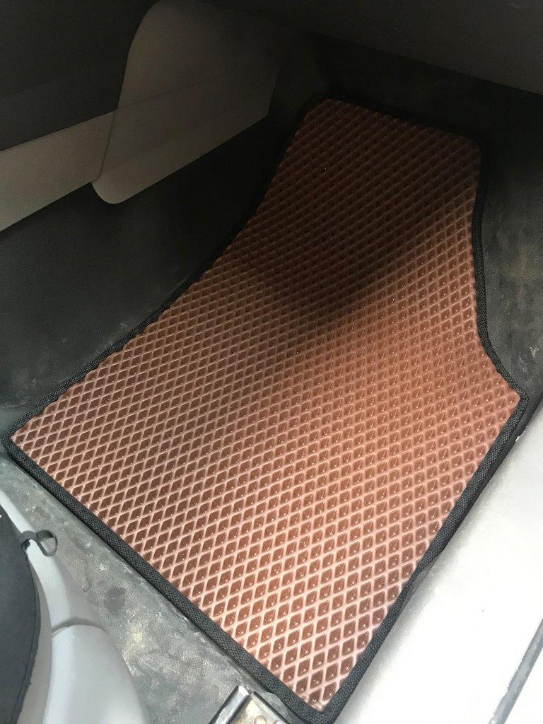 EVA Mats (brick) 2 Pieces, Front for Volkswagen Caddy 2010-2015