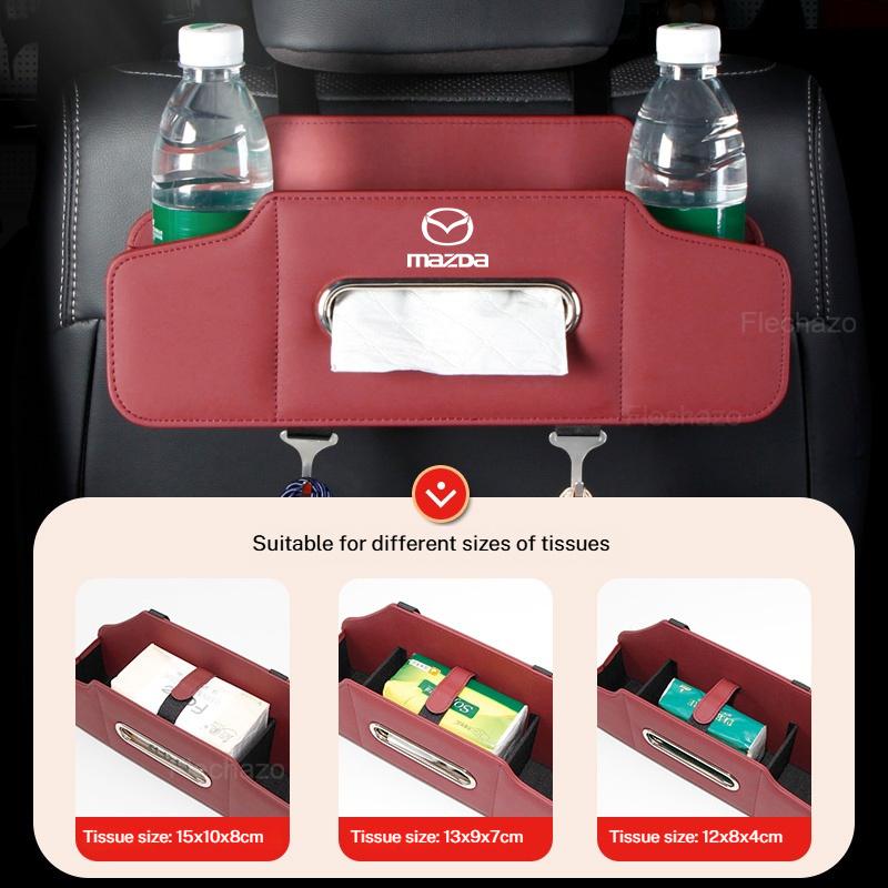 Car Seat Organizer Backseat Multifunction Folding Storage Box For Mazda 2 3 6 CX3 CX-5 CX5 CX7 CX9 MX5 Axela ATENZA Car Styling