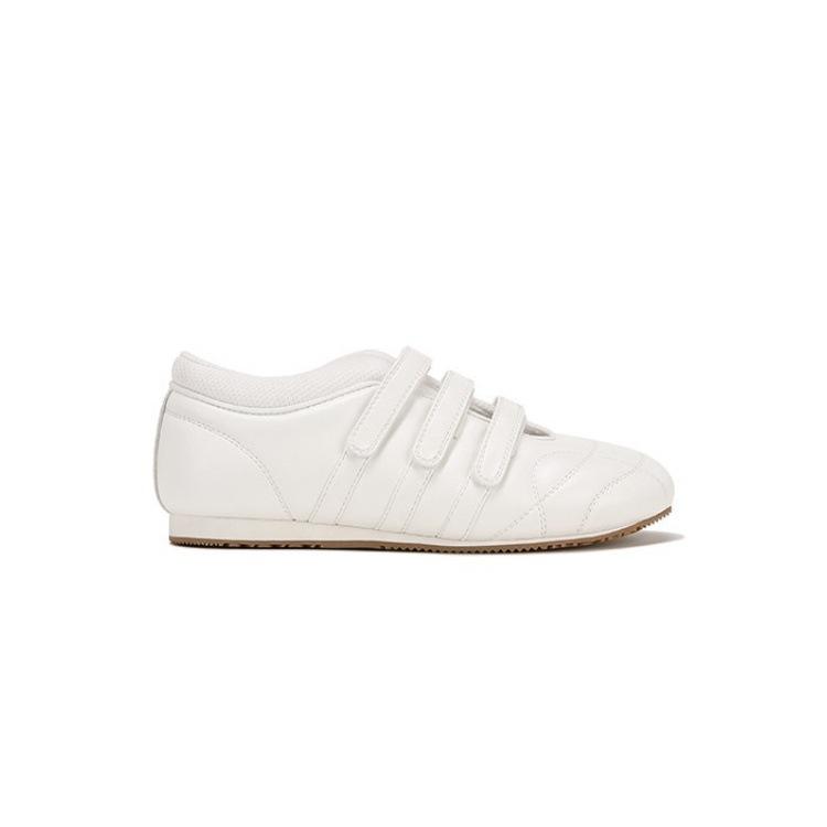 

Су Иньинь Мэри Джейн на мягкой подошве женские туфли на плоской подошве на липучке повседневная спортивная обувь универсальные туфли для боулинга балетки 40