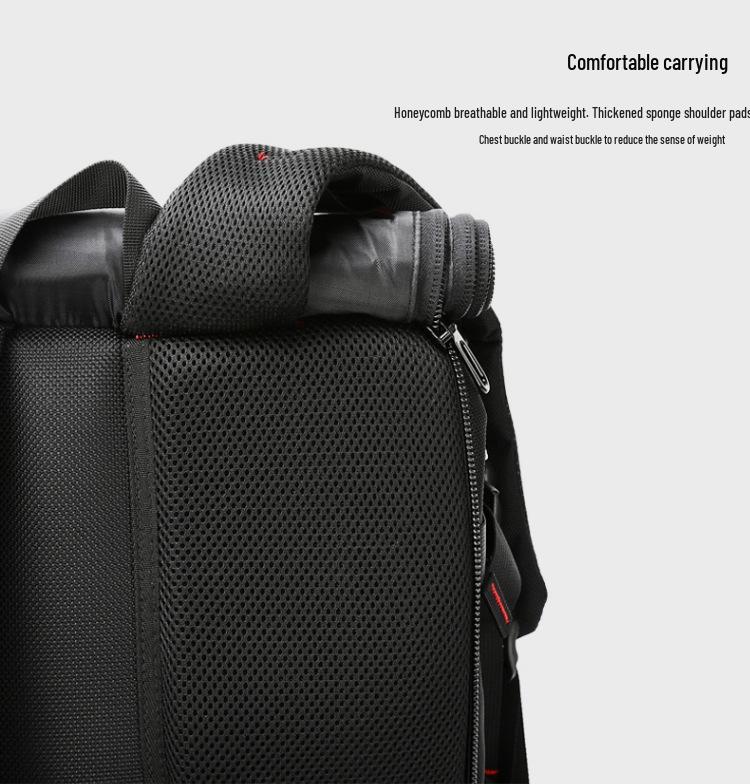 Men's Waterproof Large Capacity Outdoor Mountaineering and Travel Backpack - Multifunctional Double Shoulder Bag