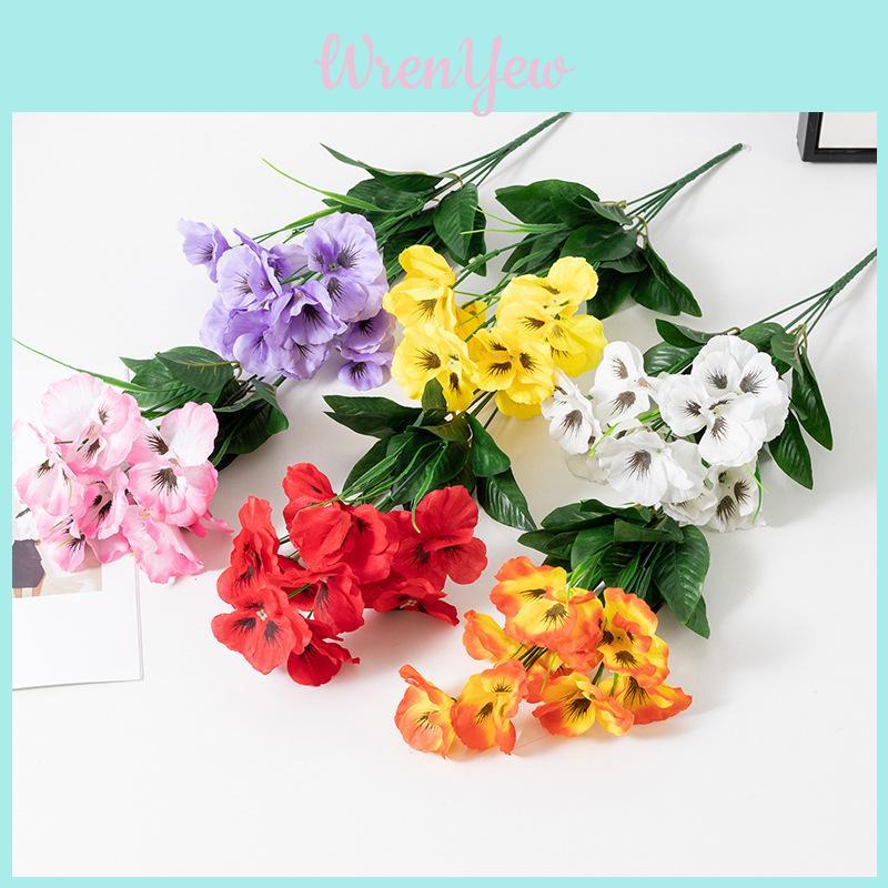 Simulation Fringed Iris Flower Home Living Room Decoration Fake Ornaments Flower
