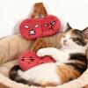 Brinquedo de Gato Arrogante e Zangado com Erva-gateira Natural Macio Resistente a Arranhões Interativo Brinquedo de Erva-gateira para Interior para Gatinhos e Gatos Adultos Diversão Alívio do Estresse